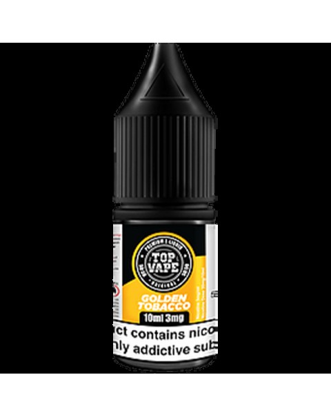 Top Vape 50:50: Golden Tobacco E-Liquid 10ml