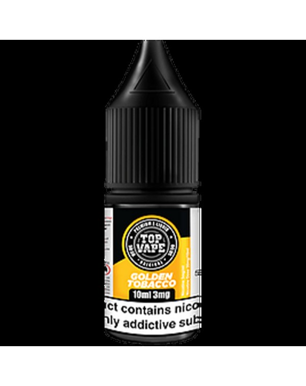 Top Vape 50:50: Golden Tobacco E-Liquid 10ml