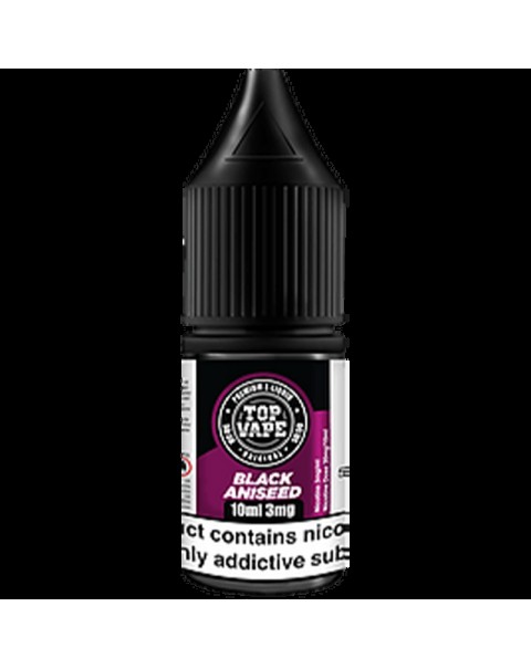 Top Vape 50:50: Black Aniseed E-Liquid 10ml