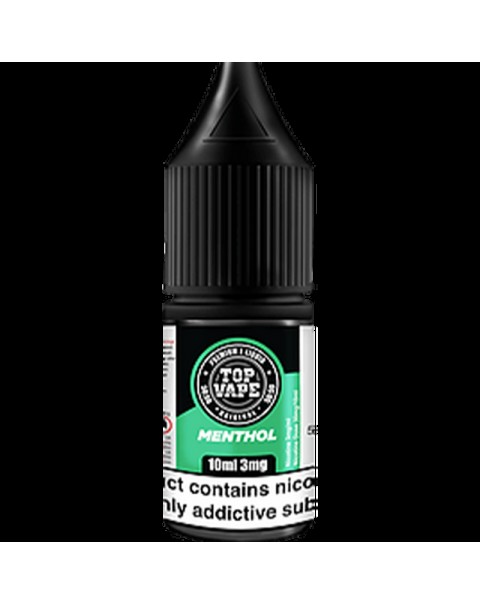 Top Vape 50:50: Menthol E-Liquid 10ml