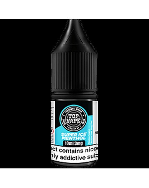 Top Vape 50:50: Super Ice Menthol E-Liquid 10ml