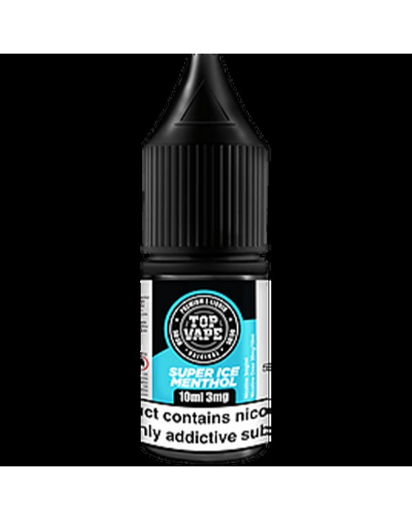 Top Vape 50:50: Super Ice Menthol E-Liquid 10ml