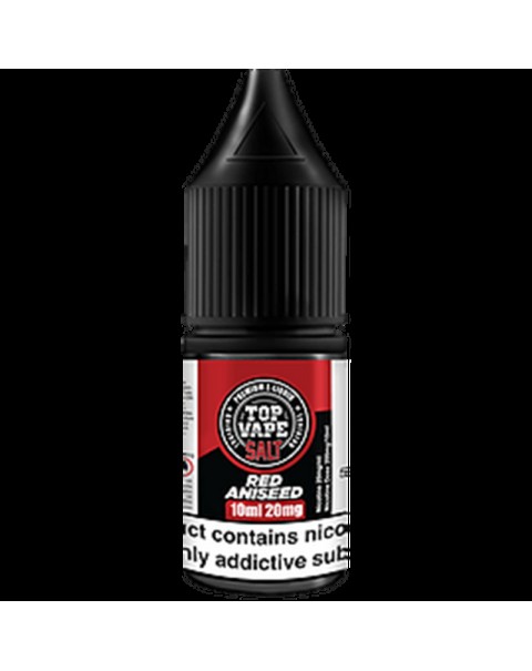 Top Vape Salt: Red Aniseed Nic Salt 10ml