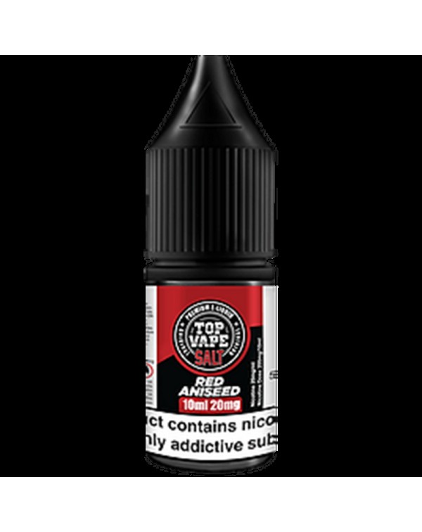 Top Vape Salt: Red Aniseed Nic Salt 10ml