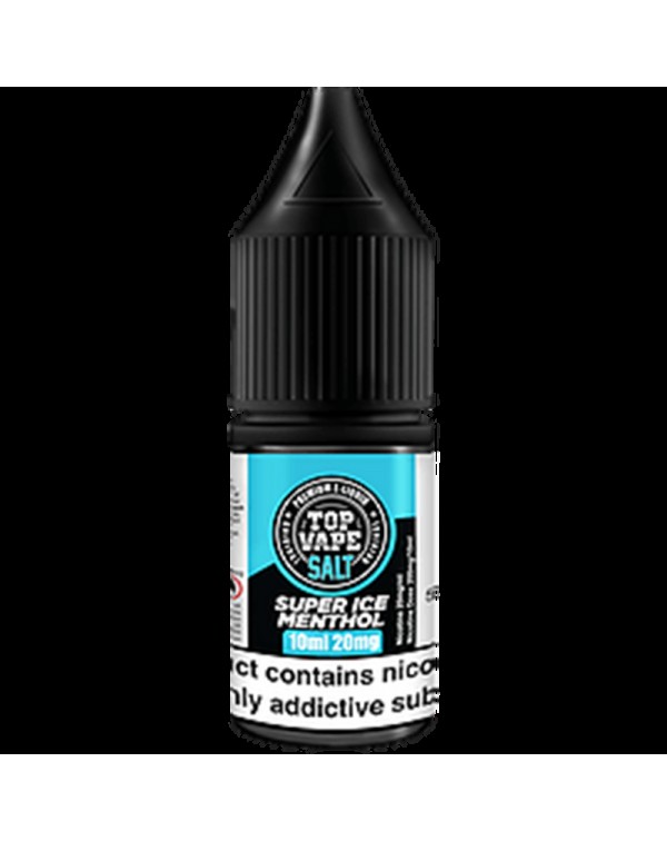 Top Vape Salt: Super Ice Menthol Nic Salt 10ml