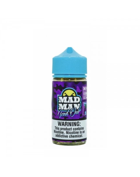 Mad Man Iced Out Crazy Grape 80ml Short Fill