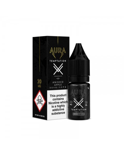 Aura Salt: Temptation Aniseed Apple E-liquid 20mg 10ml