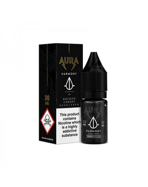 Aura Salt: Harmony Aniseed Cherry E-liquid 20mg 10...