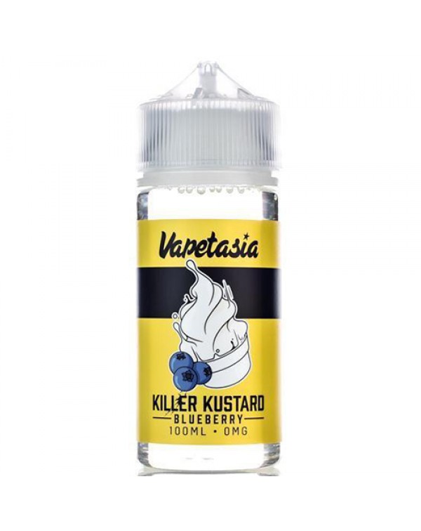 Vapetasia Killer Kustard: Blueberry 100ml Short Fi...