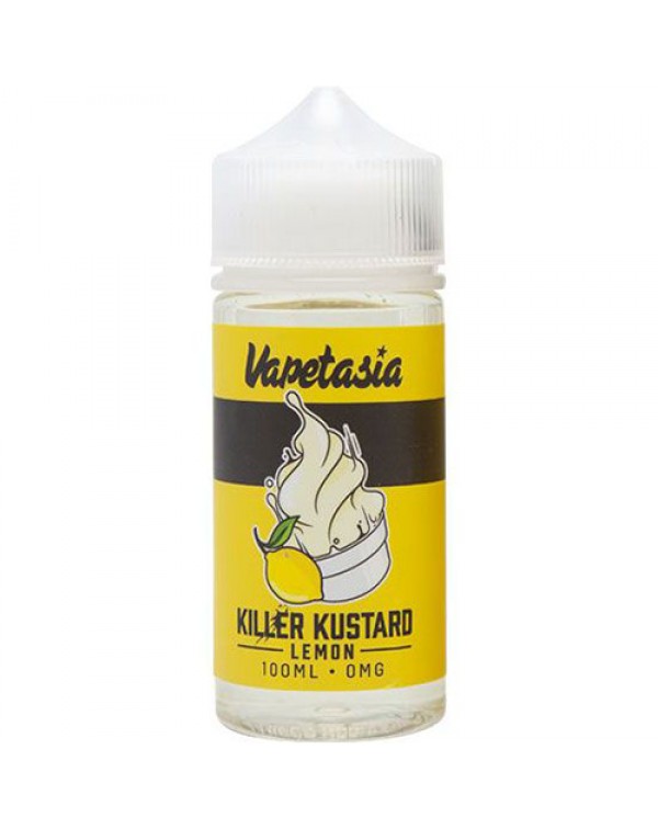 Vapetasia Killer Kustard: Lemon 100ml Short Fill