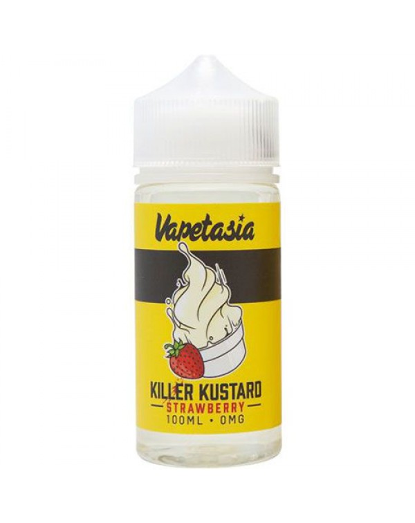 Vapetasia Killer Kustard: Strawberry 100ml Short F...