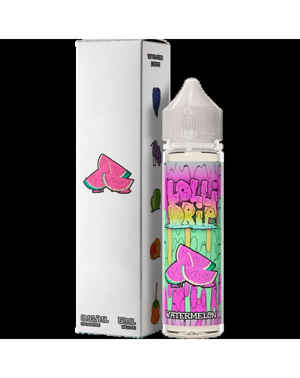 My Vapery Watermelon E-Liquid by Lollidrip 50ml Sh...