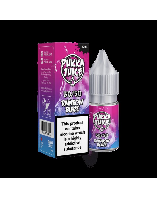 Rainbow Blaze E-Liquid by Pukka Juice 10ml