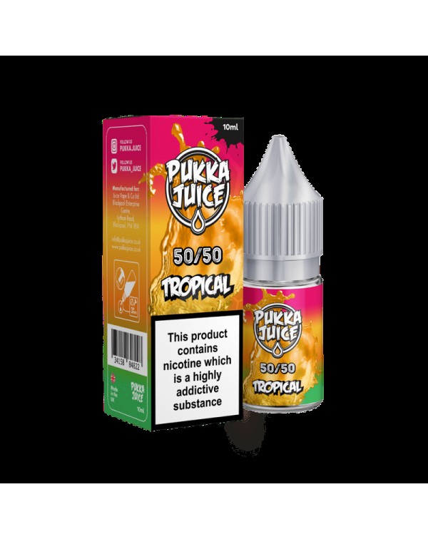 Tropical E-Liquid by Pukka Juice 10ml