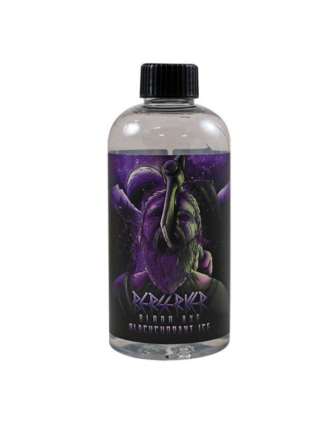 Joe's Juice Blackcurrant Ice E-Liquid by Berserker Blood Axe 200ml Short Fill