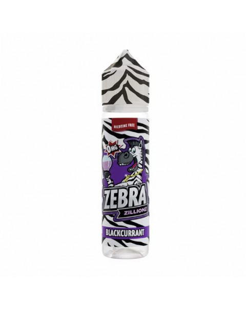 Zebra Juice Zillionz: Blackcurrant 50ml Short Fill