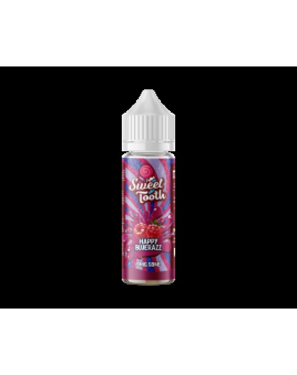 Sweet Tooth Happy Blue Razz E-Liquid 50ml Short Fi...