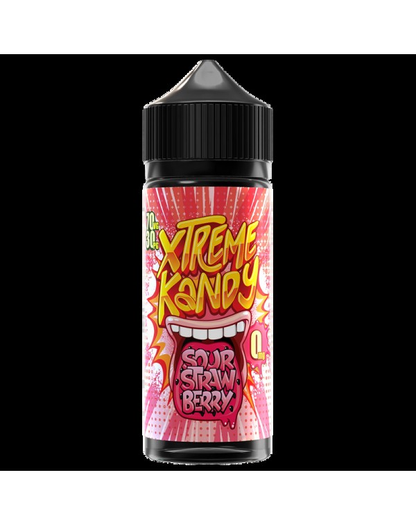 Xtreme Kandy Sour Strawberry 0mg 100ml Short Fill ...