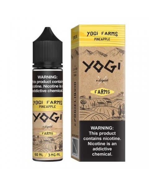 Yogi Pineapple 50ml Short Fill