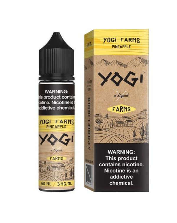 Yogi Pineapple 50ml Short Fill