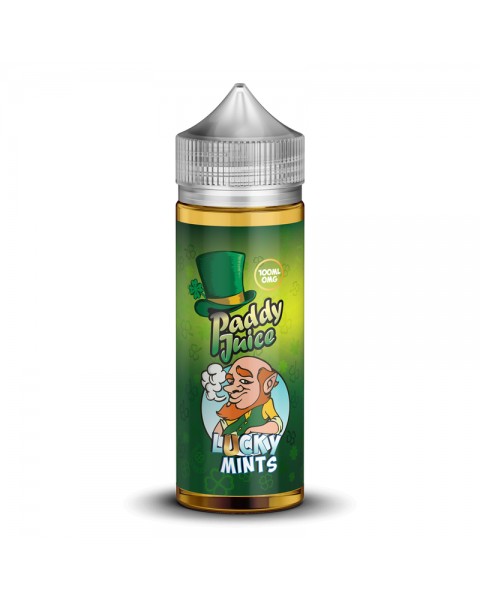 Liquid Creations Paddy Juice: Lucky Mints E-Liquid 100ml Short Fill