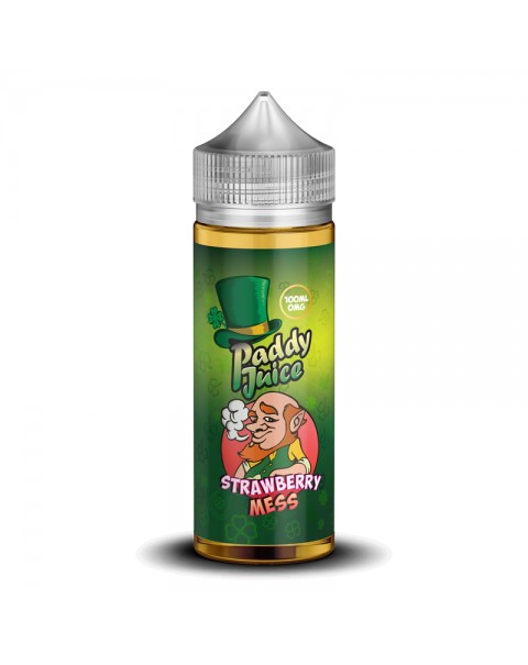 Liquid Creations Paddy Juice: Strawberry Mess E-Liquid 100ml Short Fill