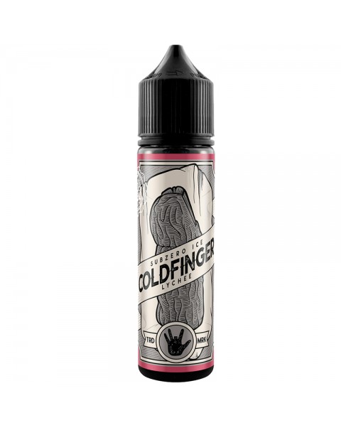 Joe's Juice Cold Finger: Lychee E-Liquid 50ml Short Fill