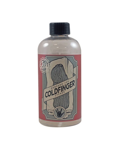 Joe's Juice Cold Finger: Lychee E-Liquid 200ml Short Fill