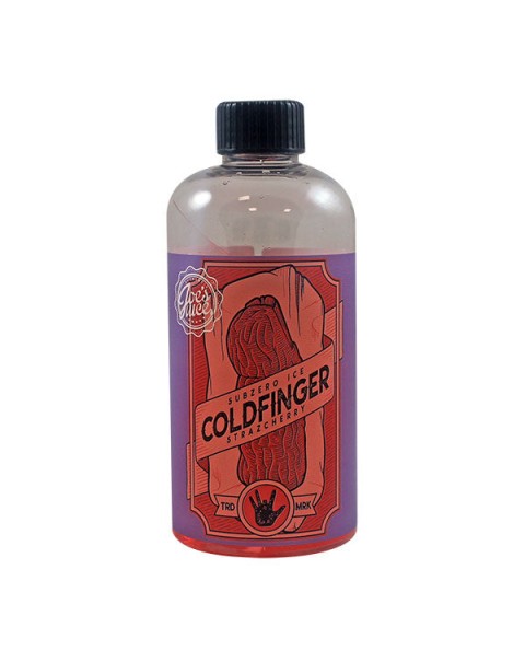 Joe's Juice Cold Finger: Strazcherry E-Liquid 200ml Short Fill