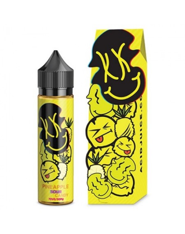 Acid E-juice Pineapple Sour Candy 50ml Short Fill