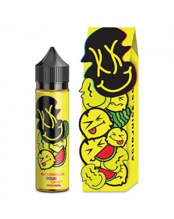 Acid E-juice Watermelon Sour Candy 50ml Short Fill