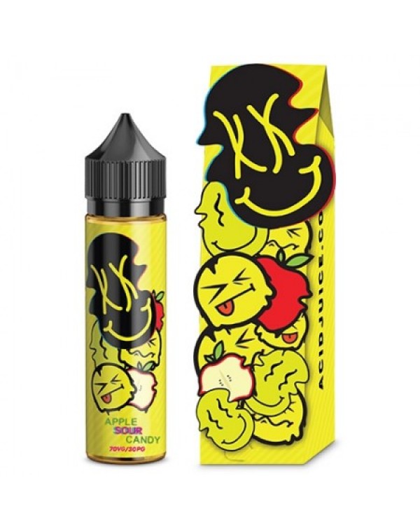 Acid E-juice Apple Sour Candy 50ml Short Fill