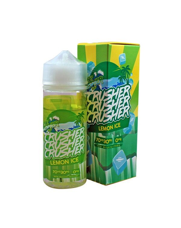 Crusher Lemon Ice E-Liquid 100ml Short Fill