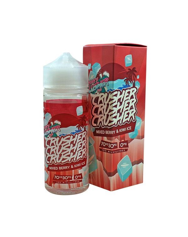 Crusher Mixed Berry & Kiwi Ice E-Liquid 100ml ...