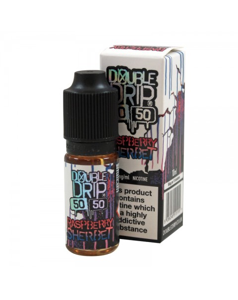 Double Drip 50:50 Raspberry Sherbet 10ml