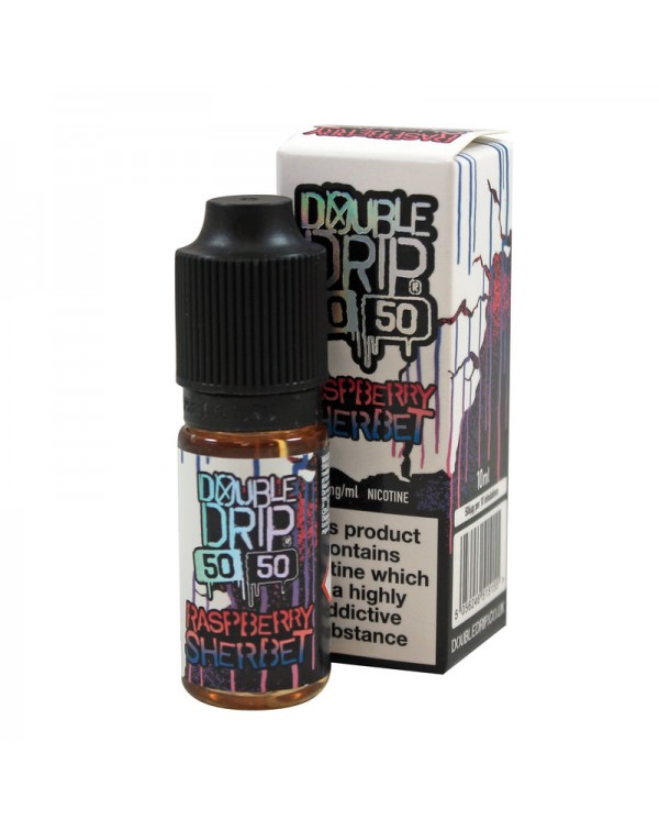 Double Drip 50:50 Raspberry Sherbet 10ml