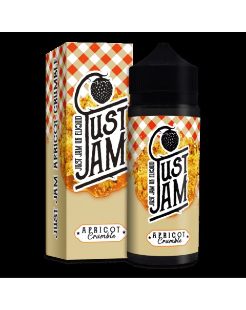 Just Jam Apricot Crumble 0mg 100ml Short Fill E-Liquid