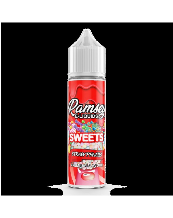 Ramsey E-Liquids Sweets Strawberry Pencils 0mg 50m...