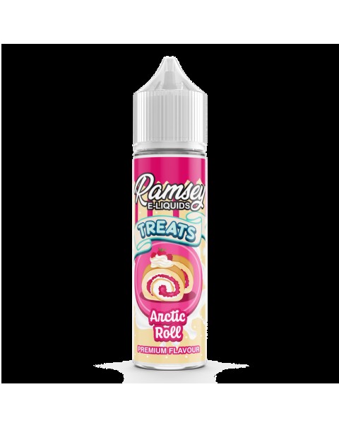 Ramsey E-Liquids Treats Arctic Roll 0mg 50ml Short Fill E-Liquid