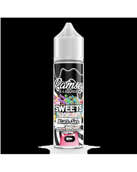 Ramsey E-Liquids Sweets Blackjack 0mg 50ml Short Fill E-Liquid