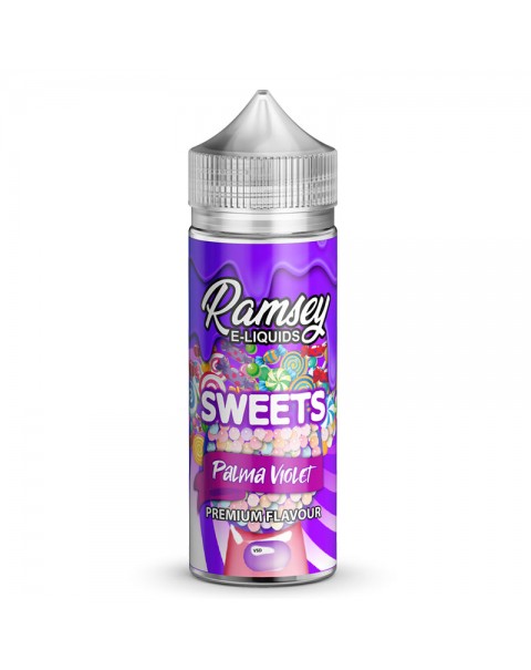 Ramsey E-Liquids Sweets Parma Violets 0mg 100ml Short Fill E-Liquid