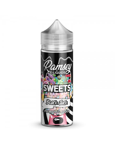 Ramsey E-Liquids Sweets Blackjack 0mg 100ml Short Fill E-Liquid