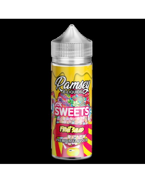 Ramsey E-Liquids Sweets Fruit Salad 0mg 100ml Short Fill E-Liquid