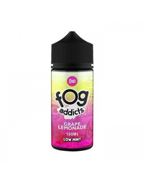 Fog Addicts Grape Lemonade 0mg 100ml Short Fill E-Liquid