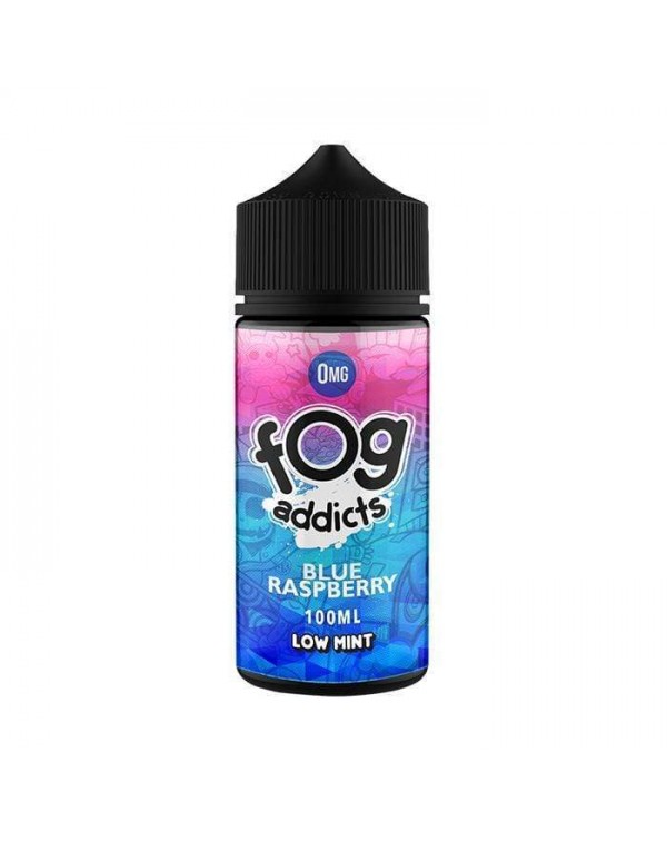 Fog Addicts Blue Raspberry 0mg 100ml Short Fill E-...