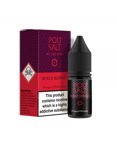 My Vapery Pod Salt Mixed Berries E-liquid Nic Salt 10ml