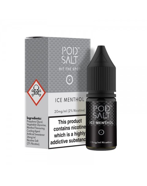 My Vapery Pod Salt Ice Menthol E-liquid Nic Salt 10ml
