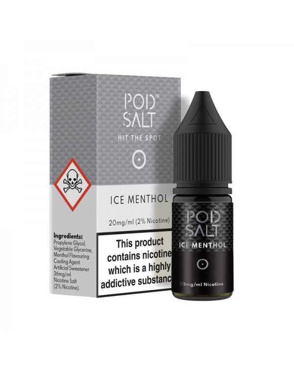 My Vapery Pod Salt Ice Menthol E-liquid Nic Salt 1...