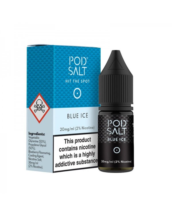 My Vapery Pod Salt Blue Ice E-liquid Nic Salt 10ml