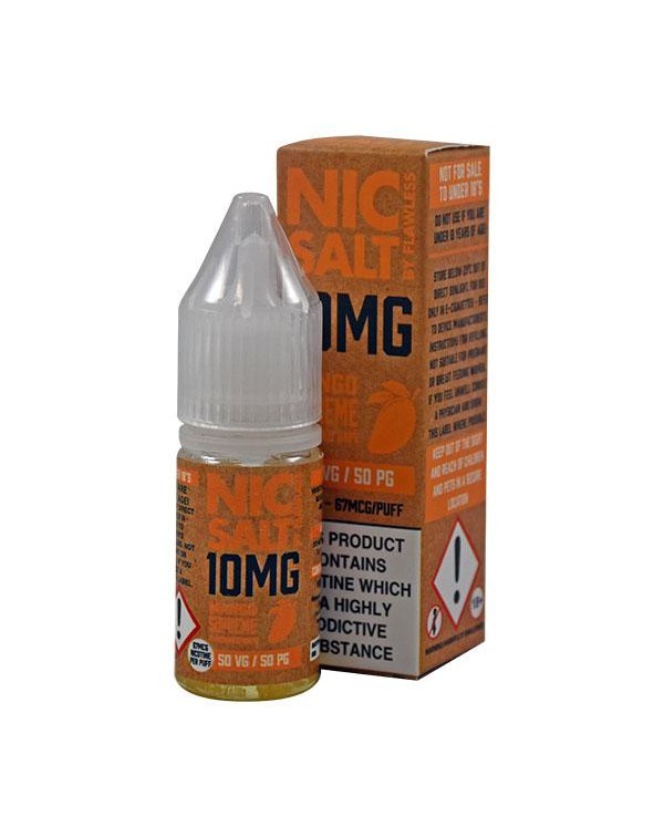 Flawless Mango Supreme 10mg 10ml Nic Salt E-Liquid